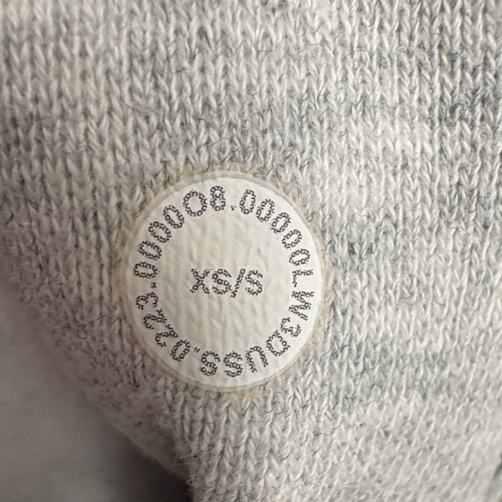 Lululemon Scuba Oversized Half-Zip Hoodie ~ XS/S ~ HC Ultra Light Grey - Picture 5 of 12